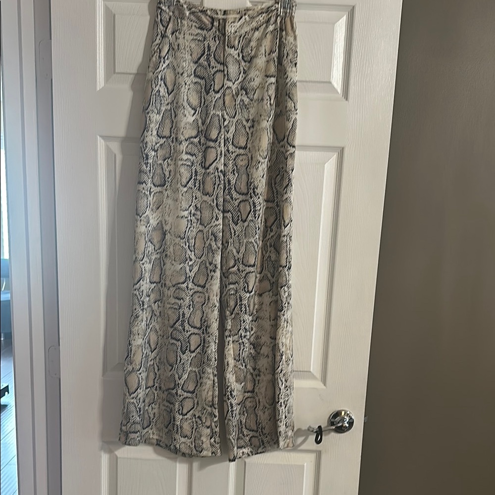 Stylish Snake Print Pants